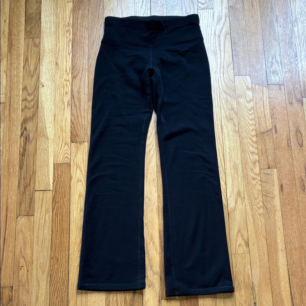 Athleta Altitude Pant Womens Small Polartec Stretch Fleece Lined Baselayer Ski